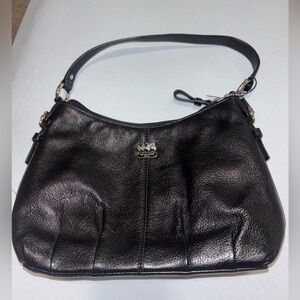 VINTAGE COACH BAG BLACK- GOOD CONDITION
